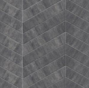 Opritsteen 40x8x8cm RMN Punto Grijs Zwart A. van Elk BV